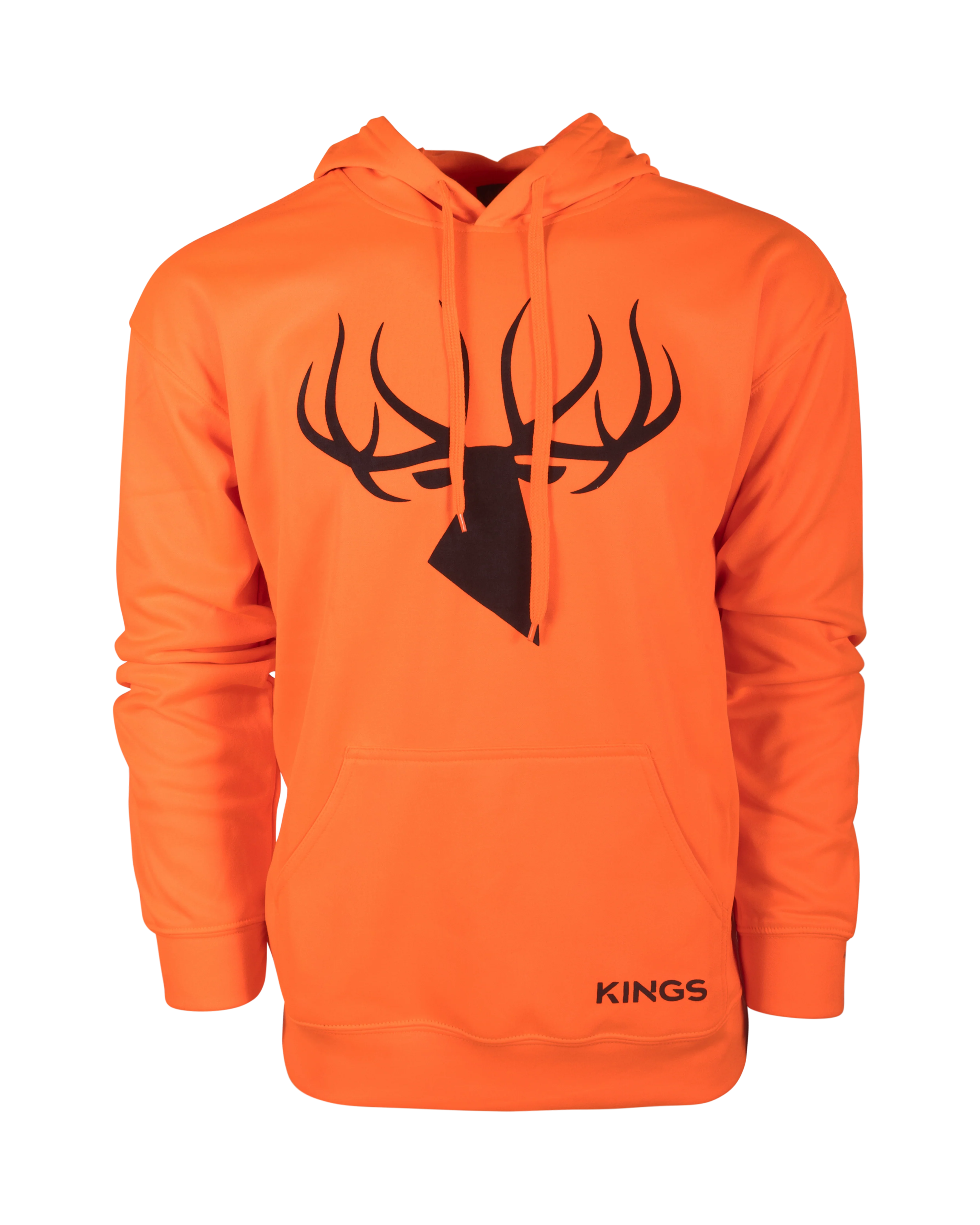 Blaze Orange Poly Hoodie
